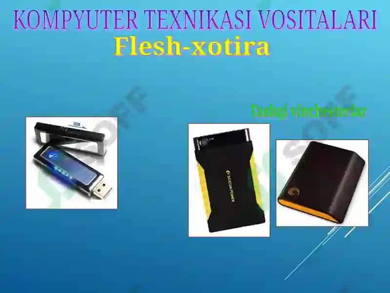 KOMPYUTER TEXNIKASI VOSITALARI 2