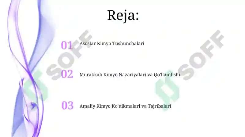 Kimyo fanlarining nazariy va amaliy komsepsiyalari 2
