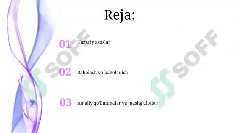 Qisqa muddatli guruhlar 2