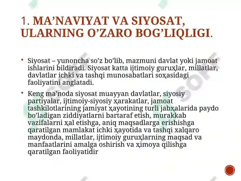 DEMOKRATIYANING MA’NAVIY QIYOFASI 2