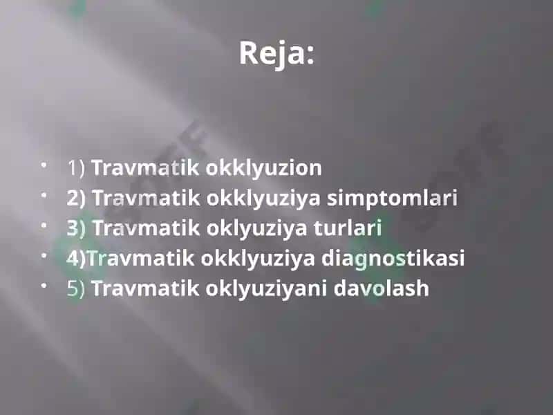 Travmatikokklyuziya 2