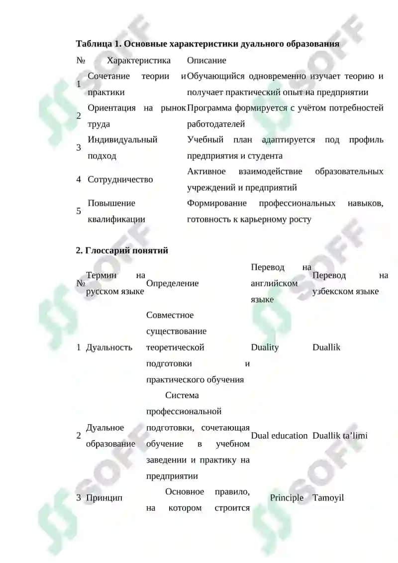 Дуальное образование 2