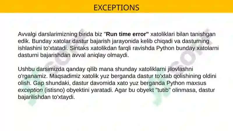 DASTURLASH FANIDAN YOZGAN MUSTAQIL ISHI 2