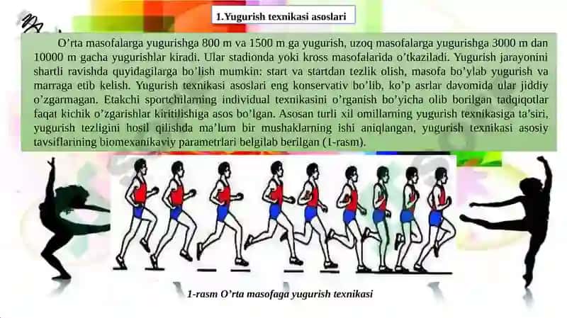 O‘rta masofalarga yugurish texnikasi 2