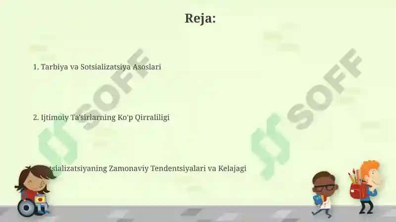 Shaxsning ijtimoiylashuvida tarbiyaning òrni 2