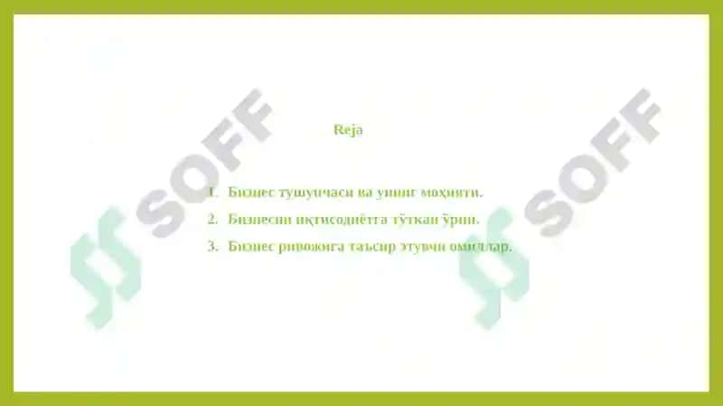 Иқтисодиёт ва бизнес тарихи 2