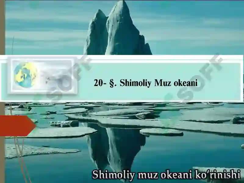 7-sinf Geografiya fanidan Shimoliy Muzokeani 2