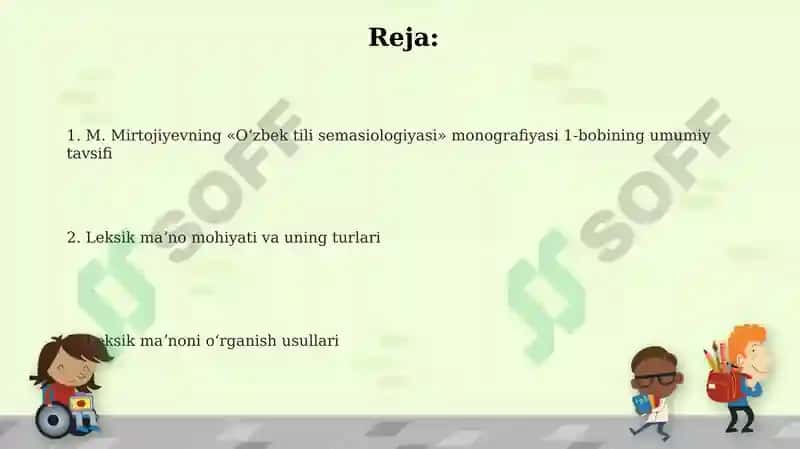 Özbek tili semasiologiyasi 2