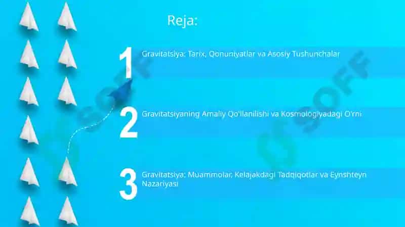 Gravitatsiya: Tarix, Qonuniyatlar va Asosiy Tushunchalar 2