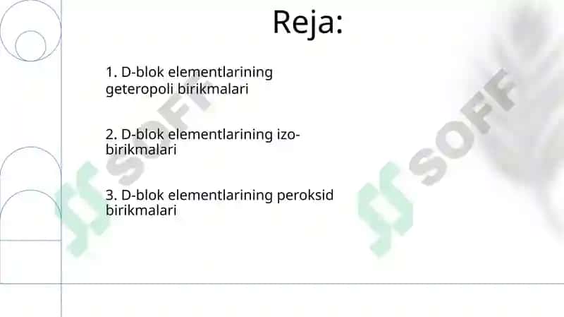 D-blok elementlarining geteropoli birikmalari 2