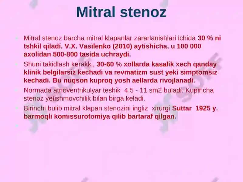 Mitral stenoz 2