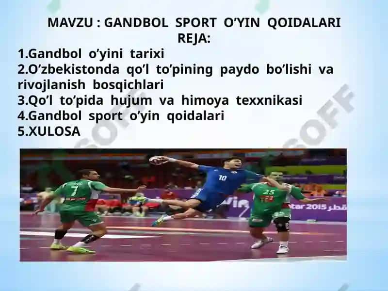 Gandbolsporto’yinqoidalari 2