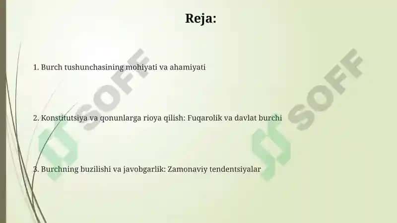 Burchtushunchasi.Konstitutsiyavaqonunlargarioyaetish 2