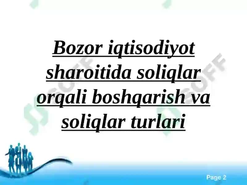MAKROIQTISODYOT FANIDAN TAYORLAGAN MUSTAQIL ISHI 2