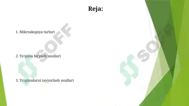 Gistologiya fanida qoʻllaniladigan oʻrganish usullari 2