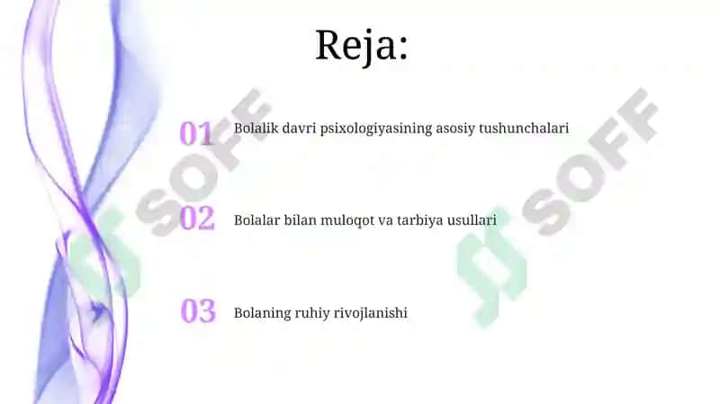 Bolalik Psixologiyasi 2