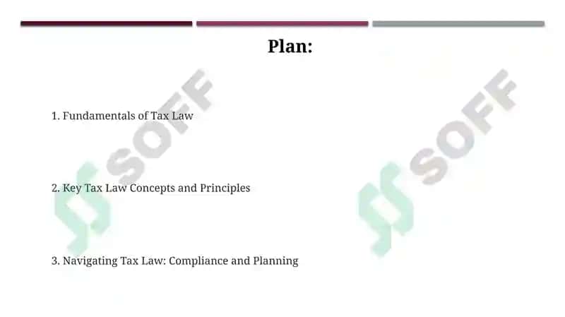 Fundamentals of Tax Law 2