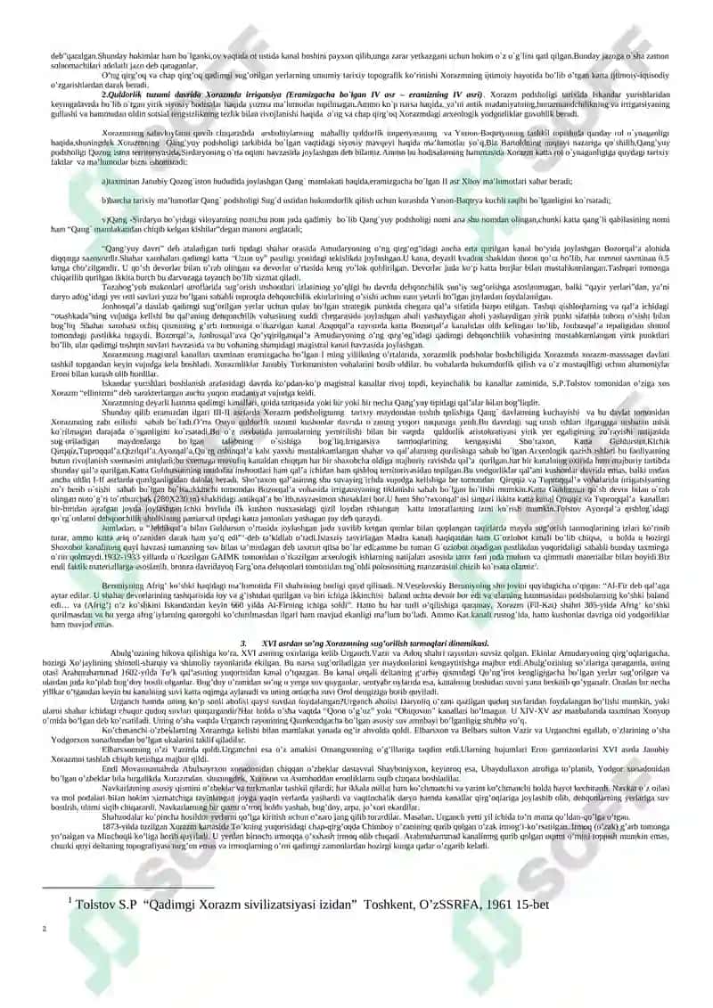 Qishloq xo’jalik ekinlarini sug’orish usullari va texnikasi 2