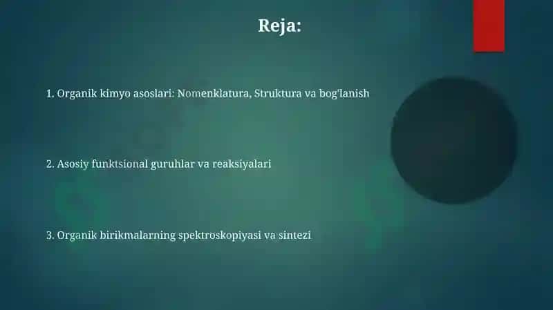Organikkimyo 2