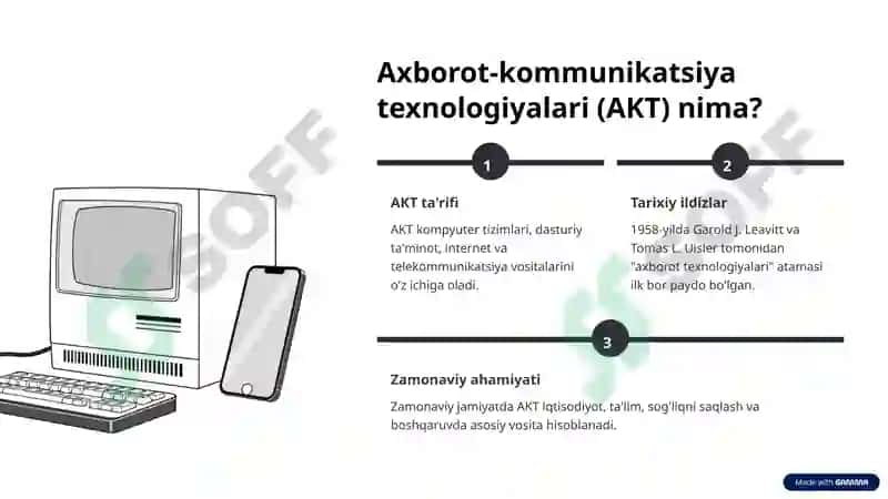 Axborot-kommunikatsiya texnologiyalari 2