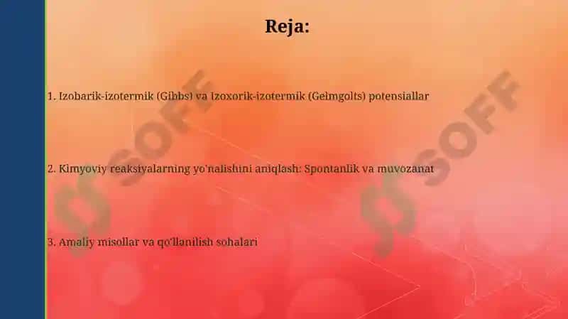 Termodinamik jarayonlar va potensiallar 2