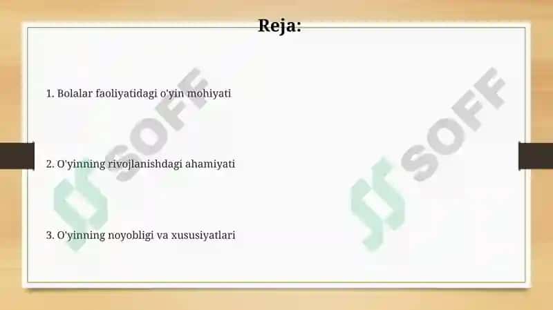 O'yin va ta'lim 2