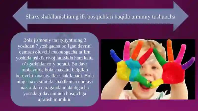 Shaxsshakllanishiningilkbosqichlarihaqidaumumiytushuncha 2
