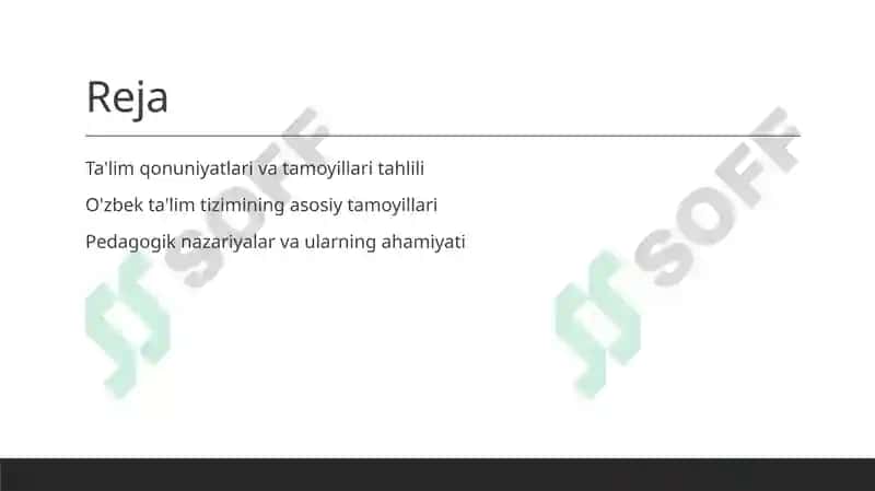 Ta'lim qonuniyatlari va tamoyillari 2