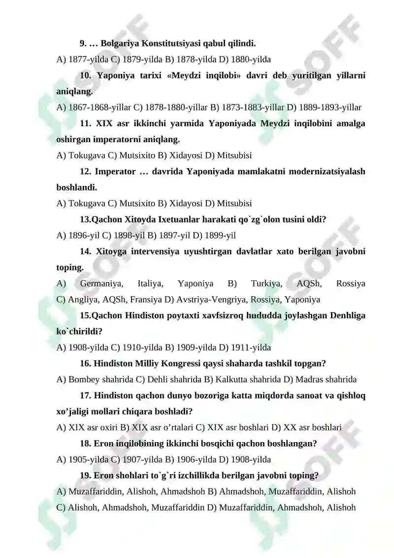 NAZORAT TESTI 2