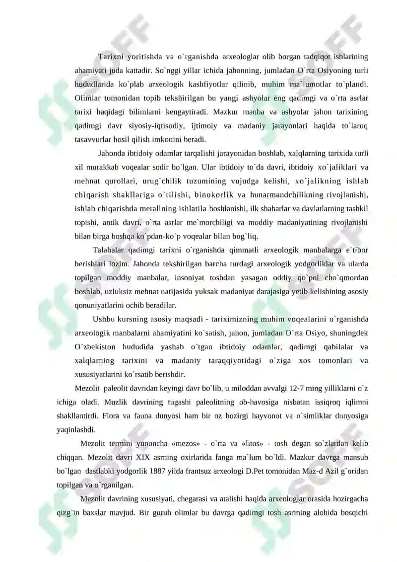 Mezolit-neolit davri lokal madaniyatlari 2