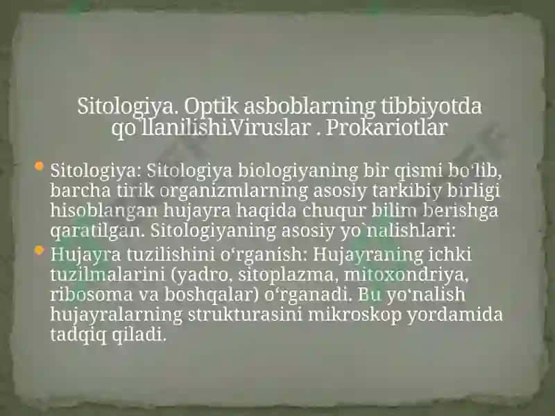 Sitologiya va genetika 2