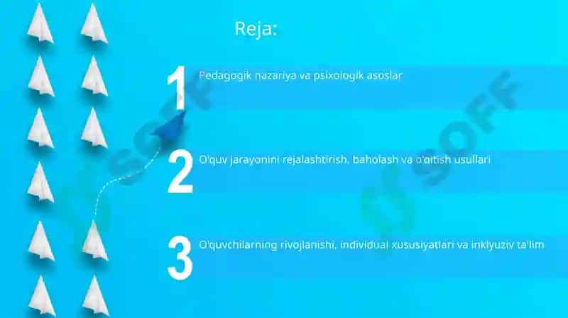 Pedagogik Nazariya va Psixologik Asoslar 2