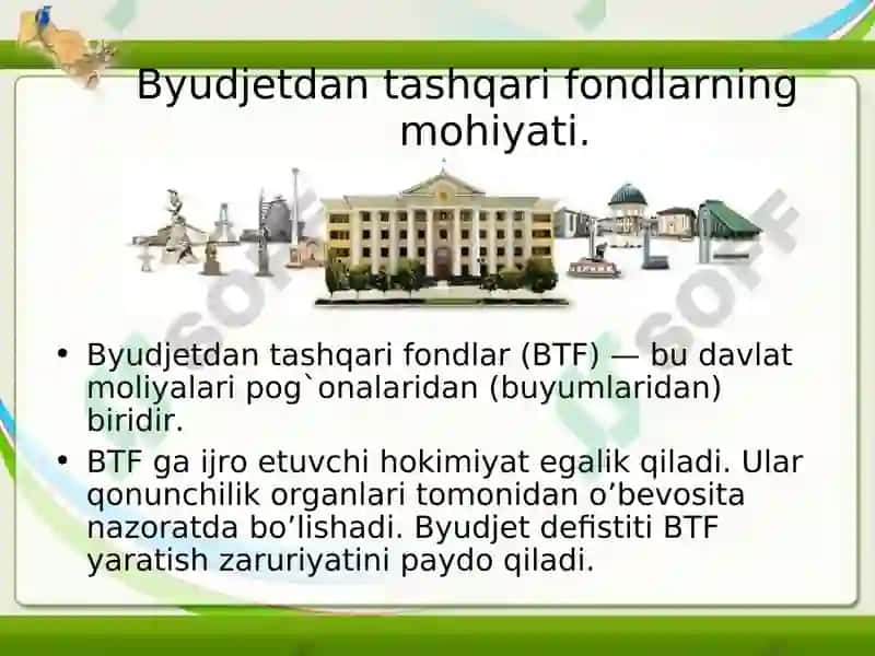 Byudjetdan tashqari fondlar 2