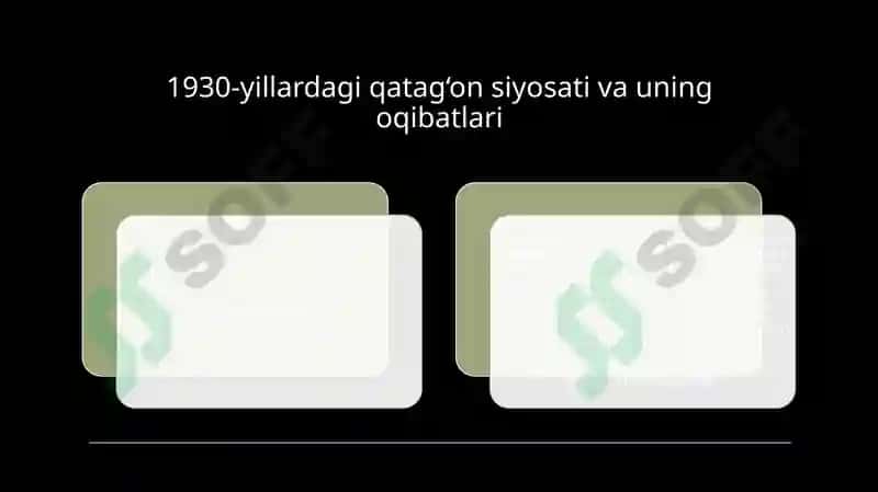 1930-yillardagi qatag‘on siyosati va uning oqibatlari 2