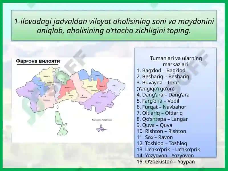 47-dars.FARG‘ONA VILOYATI 2