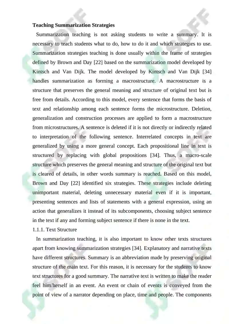 Teaching Summarization Strategies 2