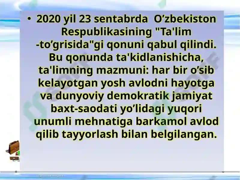 Ta'lim mazmuni 2