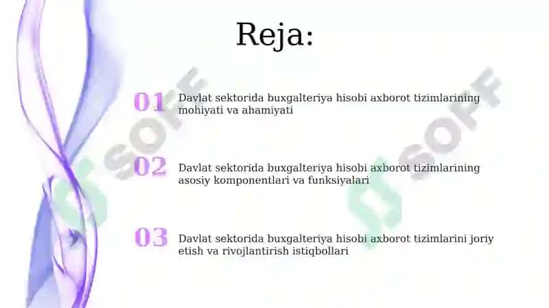 Buxgalteriya va audit tarmoqlari MBR-20 2