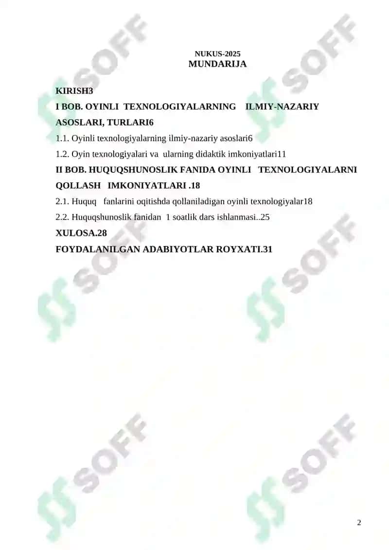 Oʼyin texnologiyalari va ulardan  huquqiy talimda foydalanish 2