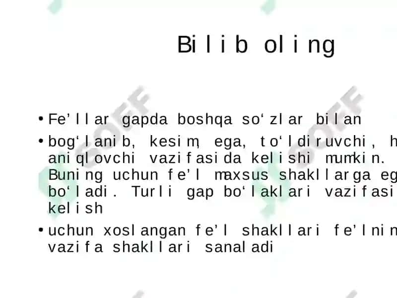 Ona tiliVI sinf 2