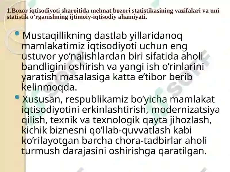 Mehnat bozoristatistikasi 2