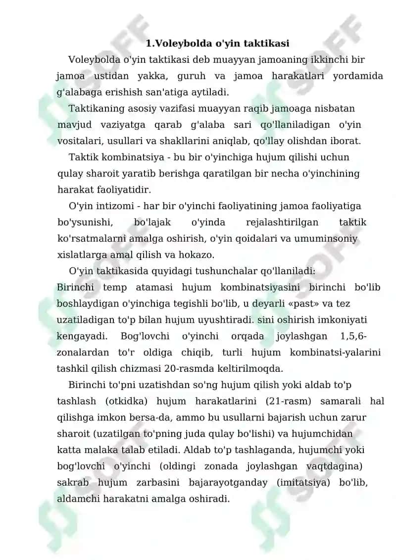 Guruh hujum taktikasiga o'rgatish 2
