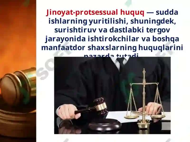 Jinoyat-protsessual qonun hujjatlari 2