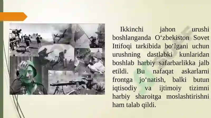 Urush gas safarbarlik 2