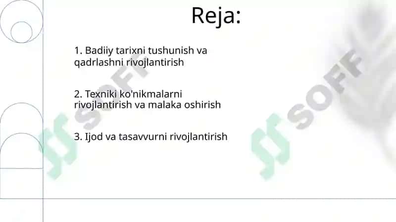 Tasviriy faoliyatga o‘rgatishning maqsadi va dastur tamoyillari 2
