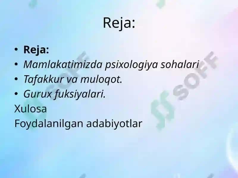 Xatti-harakatlarda funksional holatni rolivao‘rni 2