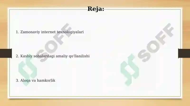 Internet texnologiyalari 2