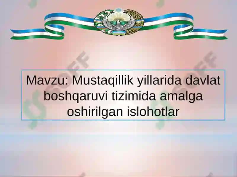 “O'zbekistonning eng yangi tаrix” 2
