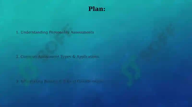 Personality Assessment Information 2