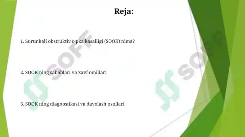 Surunkali nafas yetishmovchiligi 2